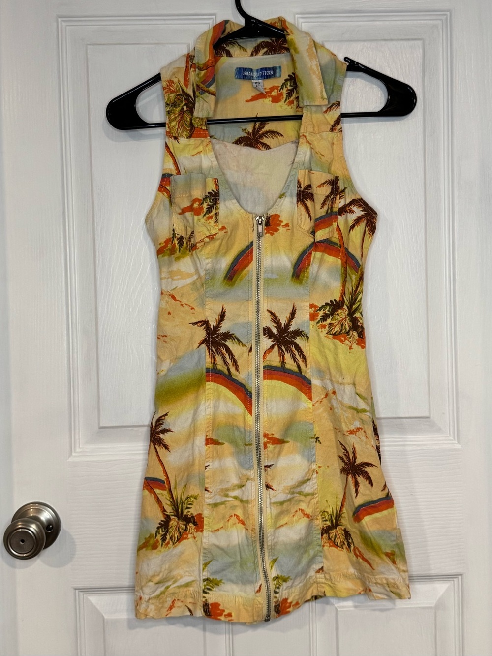 Urban Outfitters Blue Label Floral Print Top
